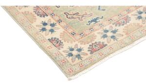 Tappeto Kazak Stilizzato Verde Salvia Rosa Antico 99x147 Cm