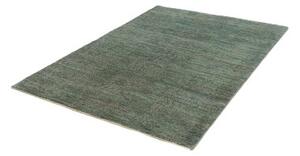 Tappeto Cromopura Geometrico Verde Petrolio Grigio 136x191 Cm