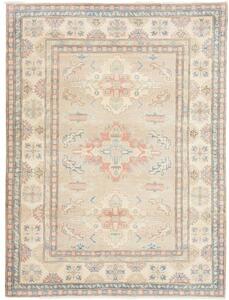 Tappeto Kazak Stilizzato Beige Rosa Antico 153x203 Cm
