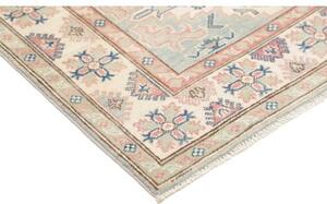 Tappeto Kazak Stilizzato Azzurro Avorio 119x180 Cm