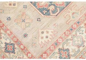 Tappeto Kazak Stilizzato Beige Blu 154x213 Cm