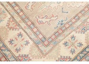 Tappeto Kazak Stilizzato Beige Rosa Antico 153x203 Cm