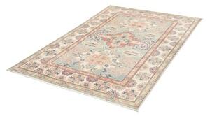 Tappeto Kazak Stilizzato Azzurro Avorio 119x180 Cm