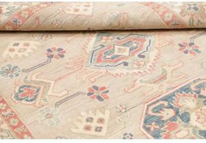 Tappeto Kazak Stilizzato Beige Blu 154x213 Cm