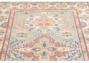 Tappeto Kazak Stilizzato Azzurro Avorio 119x180 Cm