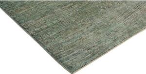 Tappeto Cromopura Geometrico Verde Petrolio Grigio 136x191 Cm