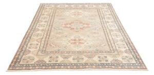 Tappeto Kazak Stilizzato Beige Rosa Antico 153x203 Cm