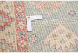 Tappeto Kazak Stilizzato Celeste Avorio 153x211 Cm