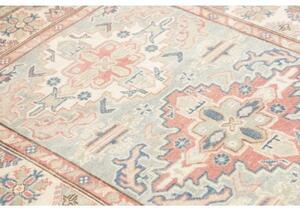 Tappeto Kazak Stilizzato Azzurro Avorio 119x180 Cm