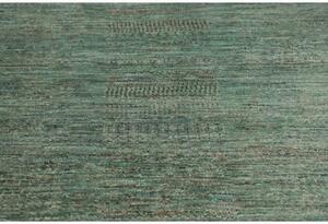 Tappeto Cromopura Geometrico Verde Petrolio Grigio 136x191 Cm