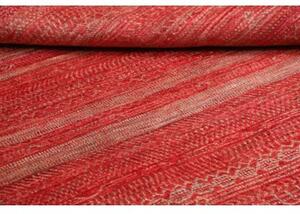 Tappeto Cromopura Geometrico Rosso Beige 172x251 Cm