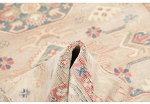 Tappeto Kazak Stilizzato Beige Blu 154x213 Cm