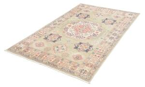 Tappeto Kazak Stilizzato Verde Salvia Rosa Antico 116x181 Cm
