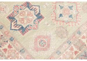 Tappeto Kazak Stilizzato Verde Salvia Rosa Antico 116x181 Cm