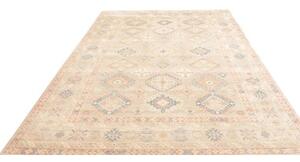 Tappeto Kazak Geometrico Beige Blu 207x300 Cm