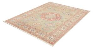 Tappeto Kazak Stilizzato Verde Salvia Rosa Antico 155x196 Cm