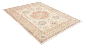 Tappeto Kazak Stilizzato Avorio Rosa Antico 153x192 Cm