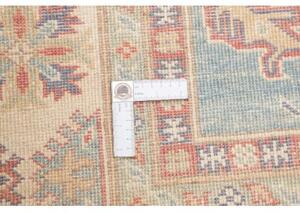 Tappeto Kazak Stilizzato Celeste Avorio 152x204 Cm