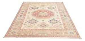 Tappeto Kazak Stilizzato Avorio Rosa Antico 154x203 Cm