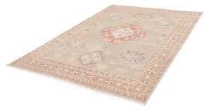 Tappeto Kazak Medaglione Beige Rosa Antico 174x232 Cm
