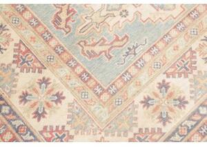 Tappeto Kazak Stilizzato Celeste Avorio 152x204 Cm
