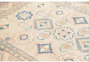 Tappeto Kazak Geometrico Avorio Blu 154x204 Cm