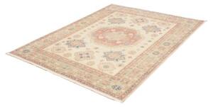 Tappeto Kazak Stilizzato Avorio Rosa Antico 153x192 Cm
