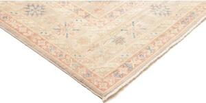 Tappeto Kazak Geometrico Beige Blu 207x300 Cm