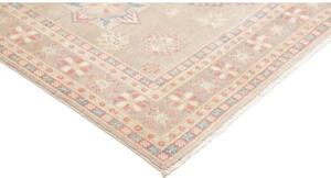 Tappeto Kazak Medaglione Beige Rosa Antico 174x232 Cm