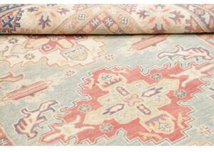 Tappeto Kazak Stilizzato Celeste Avorio 152x204 Cm