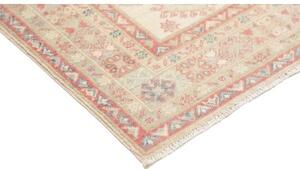 Tappeto Kazak Stilizzato Avorio Rosa Antico 154x203 Cm