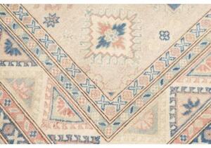 Tappeto Kazak Geometrico Avorio Blu 154x204 Cm