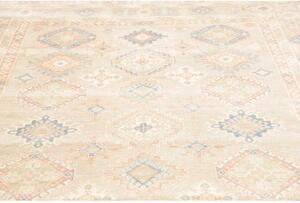 Tappeto Kazak Geometrico Beige Blu 207x300 Cm