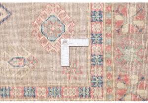 Tappeto Kazak Medaglione Beige Rosa Antico 174x232 Cm