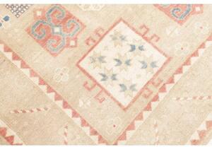 Tappeto Kazak Stilizzato Beige Rosa 188x276 Cm