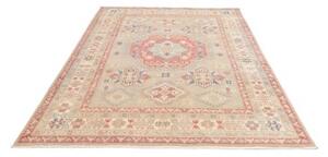 Tappeto Kazak Geometrico Beige Rosso Corallo 175x237 Cm
