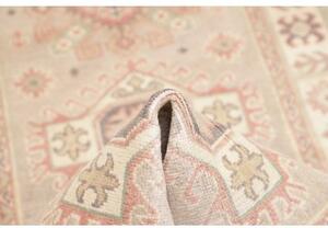 Tappeto Kazak Stilizzato Beige Rosa Antico 85x198 Cm
