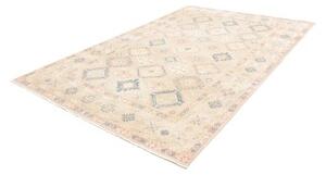 Tappeto Kazak Geometrico Beige Azzurro 207x306 Cm