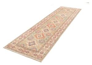 Tappeto Kazak Geometrico Verde Salvia Terracotta Corsia 88x298 Cm