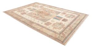 Tappeto Kazak Geometrico Avorio Rosa Antico 211x308 Cm