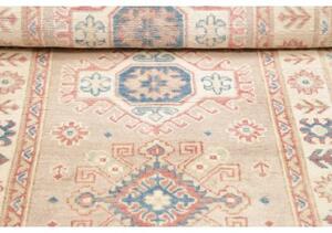 Tappeto Kazak Stilizzato Beige Blu 81x200 Cm
