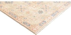 Tappeto Kazak Geometrico Beige Azzurro 207x306 Cm