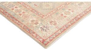 Tappeto Kazak Geometrico Beige Rosso Corallo 175x237 Cm