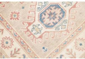 Tappeto Kazak Stilizzato Beige Blu 81x200 Cm