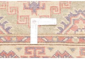 Tappeto Kazak Geometrico Verde Salvia Terracotta Corsia 88x298 Cm
