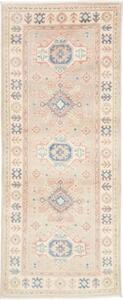 Tappeto Kazak Stilizzato Beige Blu 81x200 Cm