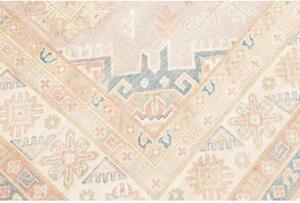 Tappeto Kazak Stilizzato Beige Azzurro 200x285 Cm
