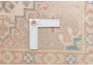 Tappeto Kazak Stilizzato Beige Azzurro 84x194 Cm