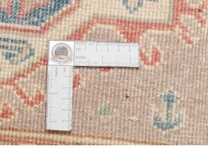 Tappeto Kazak Stilizzato Beige Blu 81x200 Cm