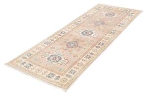 Tappeto Kazak Stilizzato Beige Blu 81x200 Cm